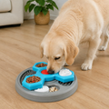 DogBedHouse Interactive Multi-Layer & Non-Slip Slow Feeder Bowl