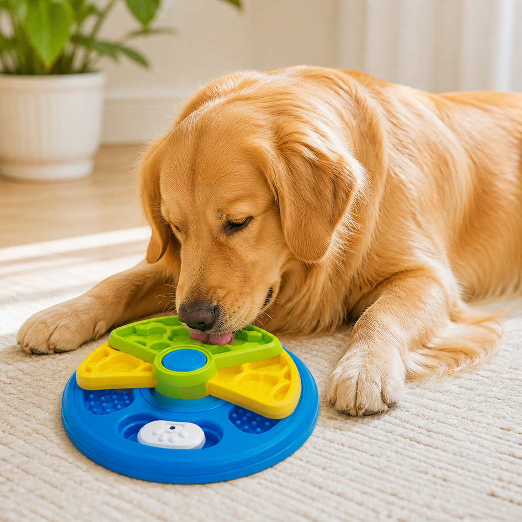 DogBedHouse Interactive Multi-Layer & Non-Slip Slow Feeder Bowl