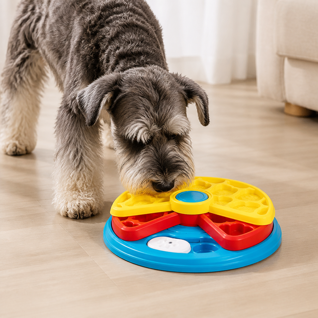 DogBedHouse Interactive Multi-Layer & Non-Slip Slow Feeder Bowl
