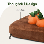 DogBedHouse Interactive Plush Carrot Snuffle Mat