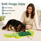 DogBedHouse Interactive Slow-Feed & Foraging Snuffle Mat