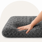 DogBedHouse Joint Support Plush Rose & Non-Slip Dog Bed (Washable)