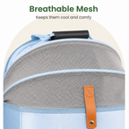 DogBedHouse Large Breathable Foldable Travel Backpack (Dual Shoulder Straps)