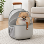 DogBedHouse Large Breathable Foldable Travel Backpack (Dual Shoulder Straps)