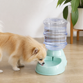 DogBedHouse Large Capacity Automatic Food & Water Feeder (Removable Bowls)