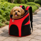 DogBedHouse Large Capacity & Breathable Mesh Dog Backpack (Foldable)
