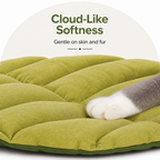 DogBedHouse Leaf-Shape Machine-Washable & Non-Slip Pet Mat