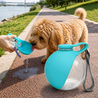 DogBedHouse Leak-Proof Collapsible Silicone Travel Pet Water Bottle (285ml)