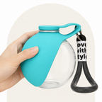 DogBedHouse Leak-Proof Collapsible Silicone Travel Pet Water Bottle (285ml)