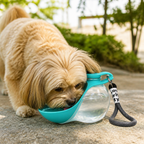 DogBedHouse Leak-Proof Collapsible Silicone Travel Pet Water Bottle (285ml)