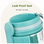 DogBedHouse Leak-Proof & Foldable Pet Water Bottle (18.6 fl oz)