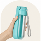 DogBedHouse Leak-Proof & Foldable Pet Water Bottle (18.6 fl oz)