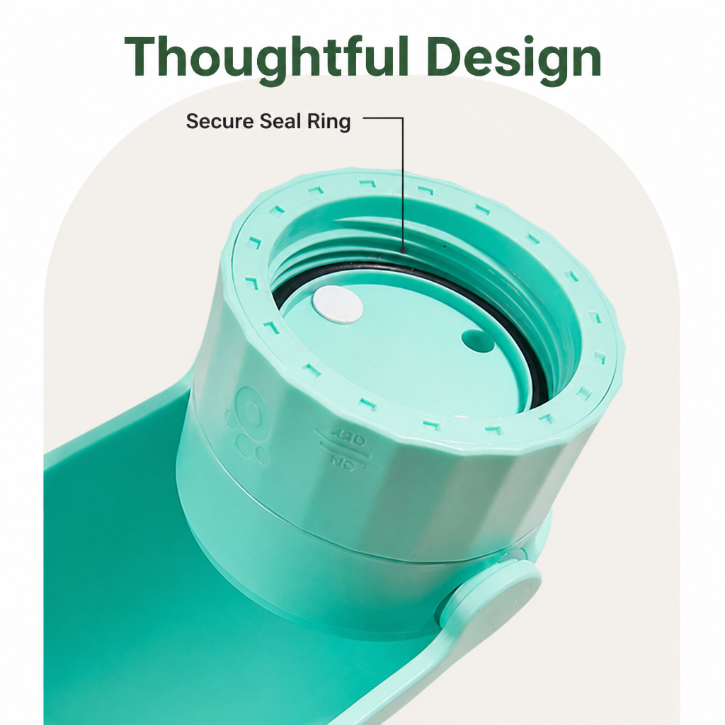 DogBedHouse Leak-Proof Foldable Pet Water Bottle