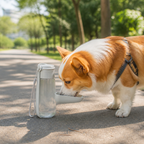 DogBedHouse Leak-Proof Foldable Pet Water Bottle