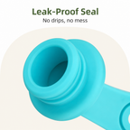 DogBedHouse Leak-Proof Stainless Steel Dog Water Bottle (Removable Bowl)
