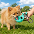 DogBedHouse Leak-Proof Stainless Steel & Silicone Travel Water Bottle