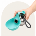 DogBedHouse Leak-Proof Stainless Steel & Silicone Travel Water Bottle