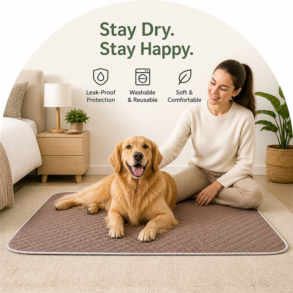 DogBedHouse Leak-Proof Washable Incontinence Pad