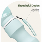 DogBedHouse Leakproof Foldable Food-Grade Silicone Dog Water Bottle