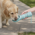 DogBedHouse Leakproof Foldable Food-Grade Silicone Dog Water Bottle