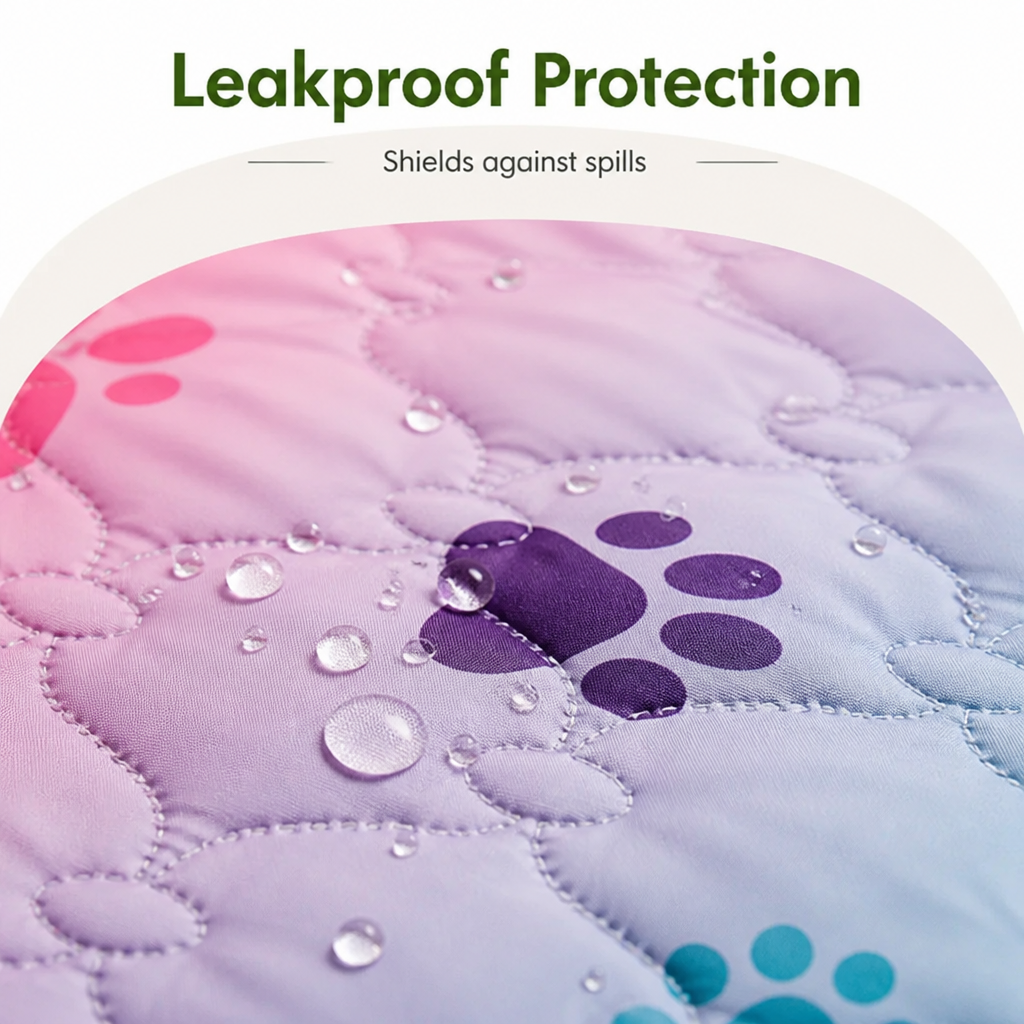 DogBedHouse Leakproof Reversible Washable Dog Bed Cover