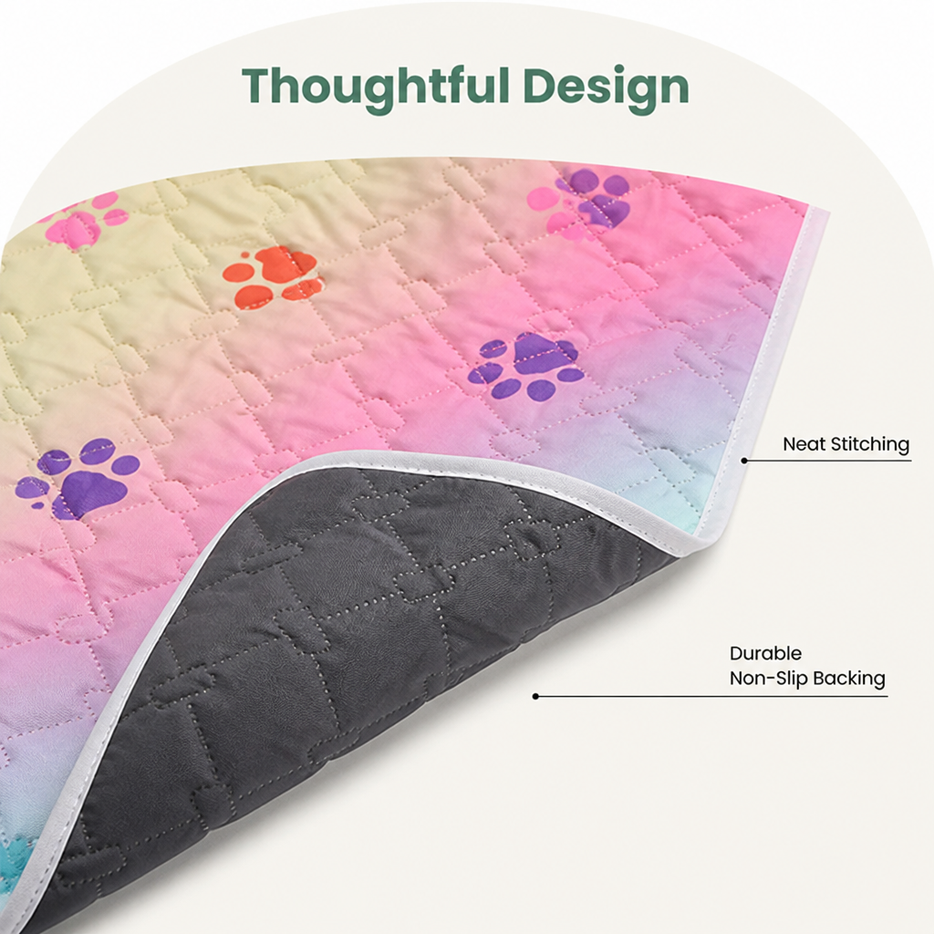 DogBedHouse Leakproof Reversible Washable Dog Bed Cover
