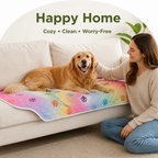 DogBedHouse Leakproof Reversible Washable Dog Bed Cover