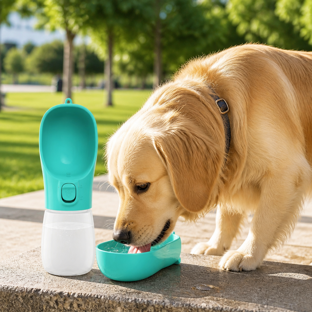 DogBedHouse Leakproof & Water-Saving Travel Water Bottle
