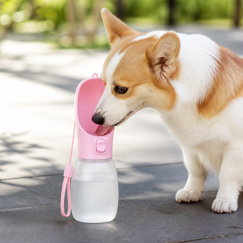 DogBedHouse Leakproof & Water-Saving Travel Water Bottle