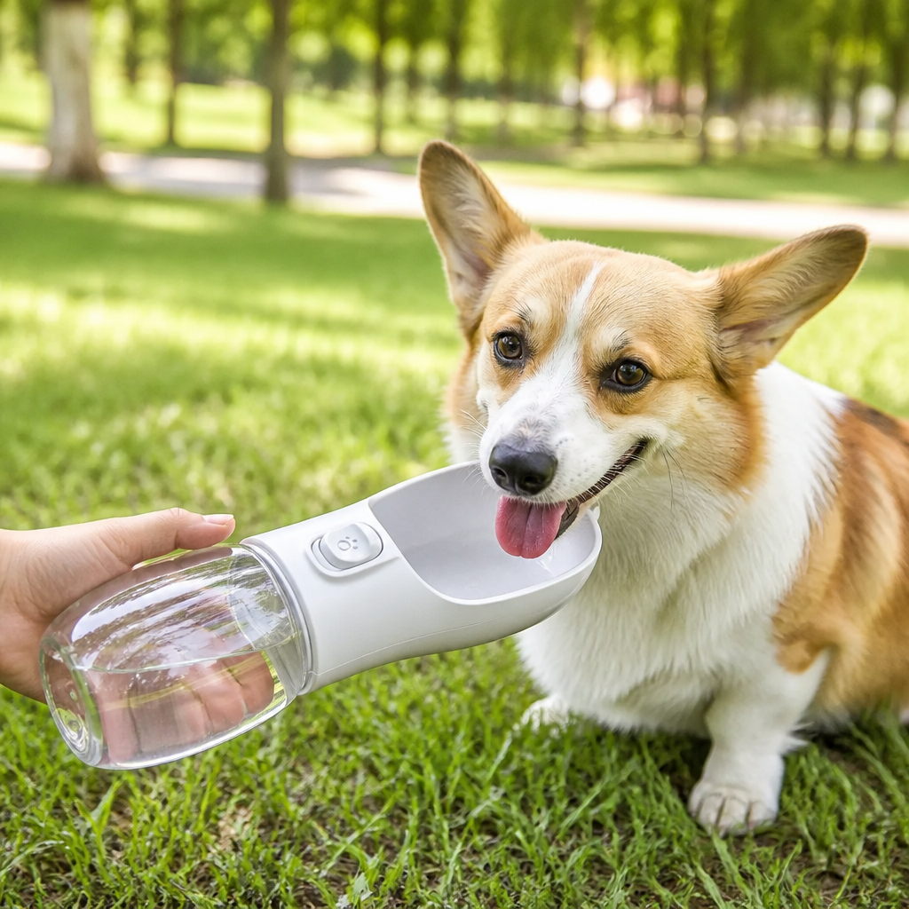 DogBedHouse Leakproof & Water-Saving Travel Water Bottle