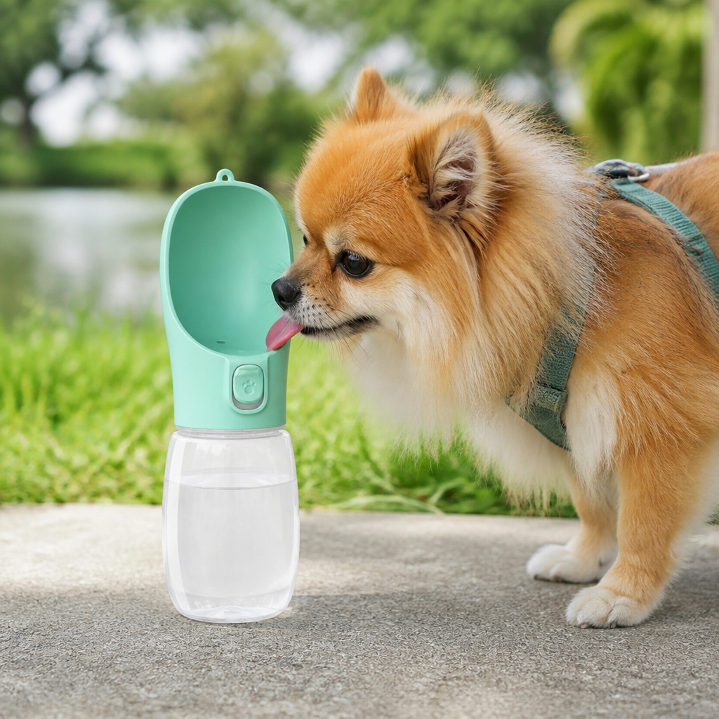 DogBedHouse Leakproof & Water-Saving Travel Water Bottle