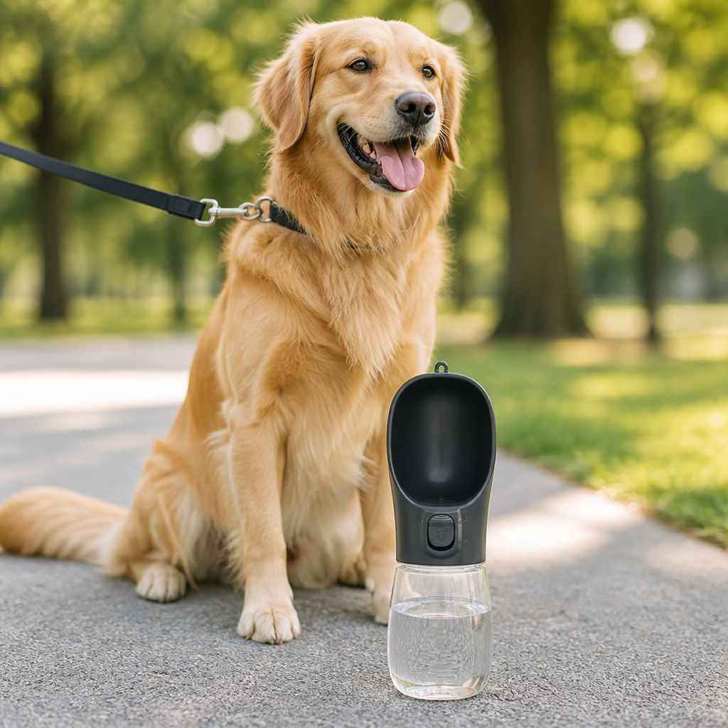 DogBedHouse Leakproof & Water-Saving Travel Water Bottle