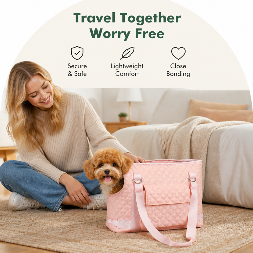 DogBedHouse Lightweight & Airline-Approved Dog Carrier