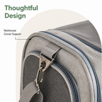DogBedHouse Lightweight Collapsible Mesh Pet Carrier (Adjustable Strap)