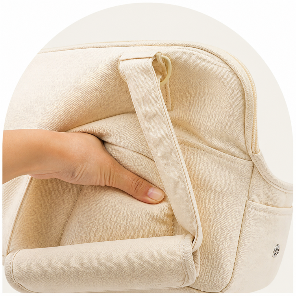 DogBedHouse Lightweight Cotton & Breathable Mesh Pet Carrier