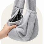 DogBedHouse Lightweight Cotton Crossbody Sling Carrier