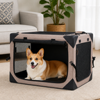 DogBedHouse Lightweight Foldable Breathable Dog Crate