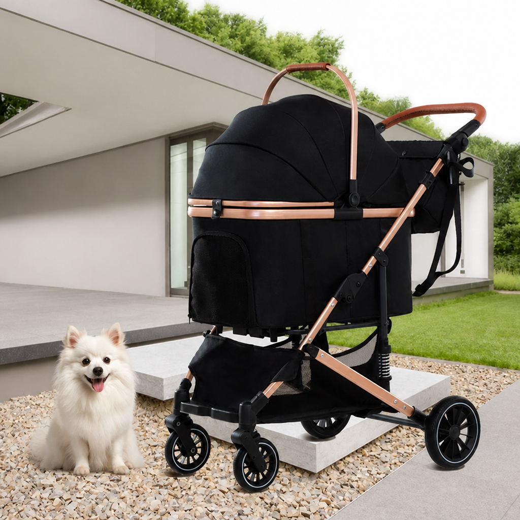 DogBedHouse Lightweight Foldable Pet Stroller