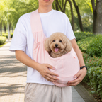 DogBedHouse Lightweight Polyester Single-Shoulder Sling Carrier (Phone Pocket)