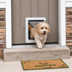 DogBedHouse Lockable & Insulated Dog Door (Easy Install)