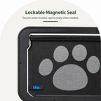 DogBedHouse Lockable Magnetic & Easy Install Pet Door (Windows & Gates)