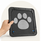 DogBedHouse Lockable Magnetic & Easy Install Pet Door (Windows & Gates)