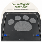 DogBedHouse Magnetic Self-Closing & Lockable Pet Screen Door