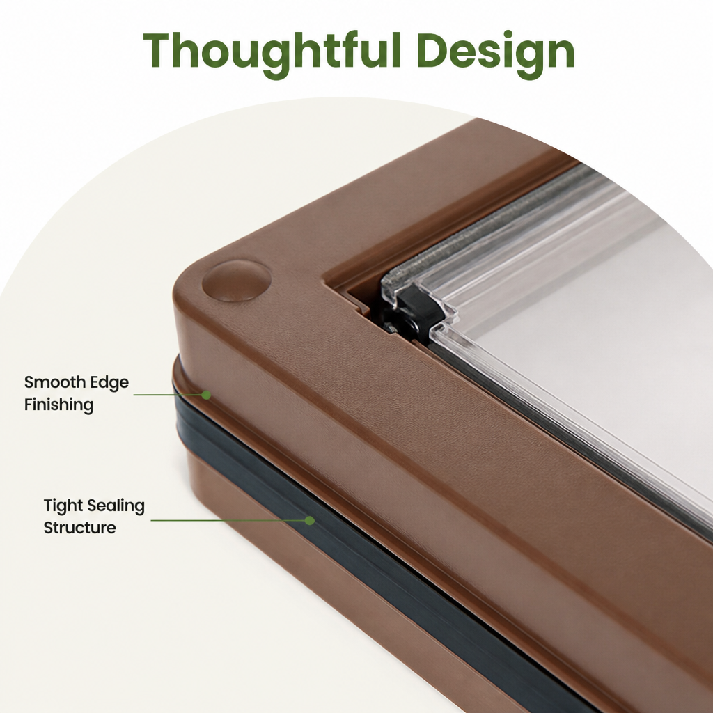 DogBedHouse Magnetic Self-Closing Pet Flap Door