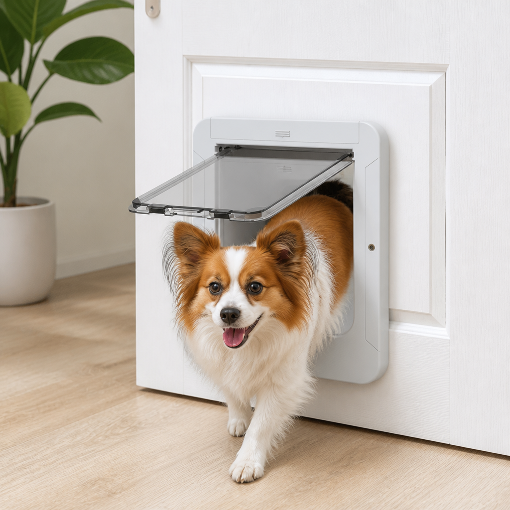 DogBedHouse Microchip-Activated Automatic Pet Door (XL)