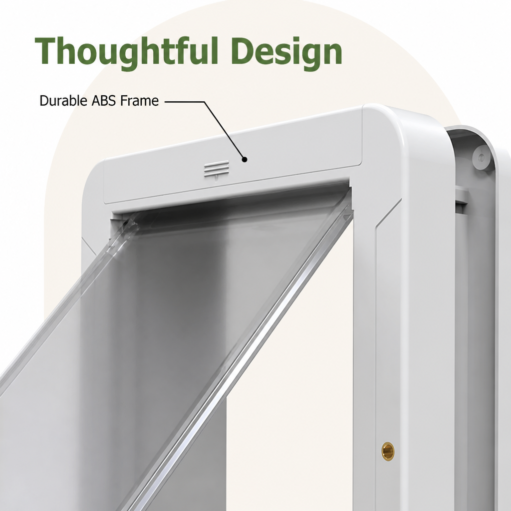 DogBedHouse Microchip-Activated Automatic Pet Door (XL)