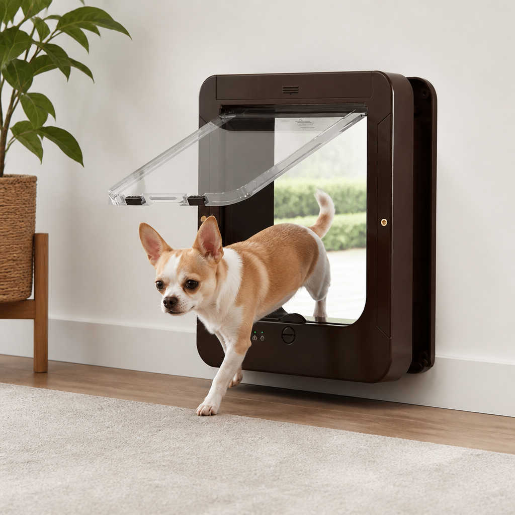 DogBedHouse Microchip-Activated Automatic Pet Door (XL)