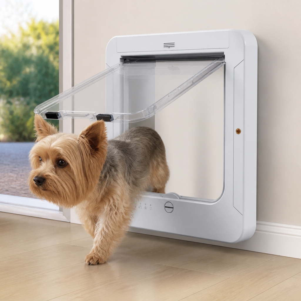 DogBedHouse Microchip-Activated Automatic Pet Door (XL)