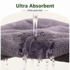 DogBedHouse Microfiber Quick-Dry Pet Towel