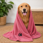 DogBedHouse Microfiber Quick-Dry Pet Towel